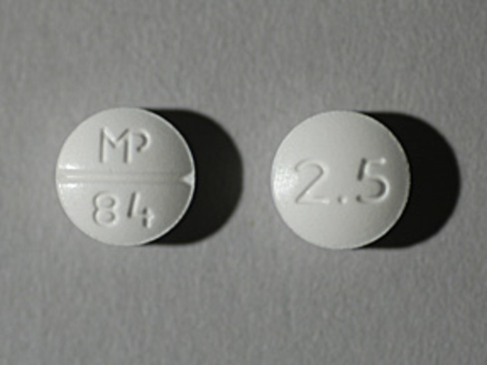 Rx Item-Minoxidil 2.5MG 100 Tab by Sun Pharma USA 