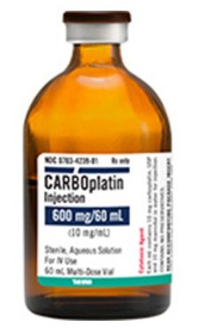 Carboplatin Injection 10mg/mL, 60mL By Teva Pharmaceuticals
