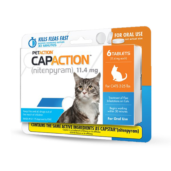 CAPACTION CAT 11.4MG 2.25LB  By PETIQ Otc(Vet)