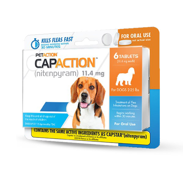 CAPACTION DOG 11.4MG 2.25LB By PETIQ Otc(Vet)