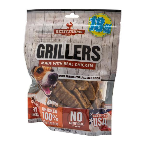 DOG CHICKEN GRILLERS 18 OZ  By PETIQ Otc(Vet)