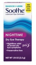 Soothe Night Time Lubricant Eye Ointment, 3.5gm By Valeant Pharmaceuticals