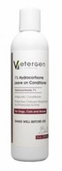 VeterGen Hydrocortisone 1% Leave-On Conditioner, 8oz By Vetbiotek Private Label 