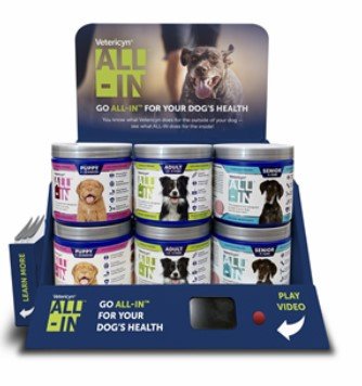 All-In Supplement Display 16 o