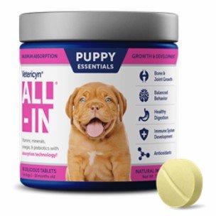 All-In Puppy Essentials Supplement, 90 Tablets By Vetericyn