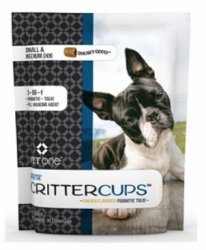 Advita CritterCups Probiotic Treat and Pill Masking Agent for Small and Medium D
