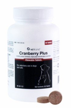 Cranberry Plus Chewable Tablets, 60 Count By Vet One
