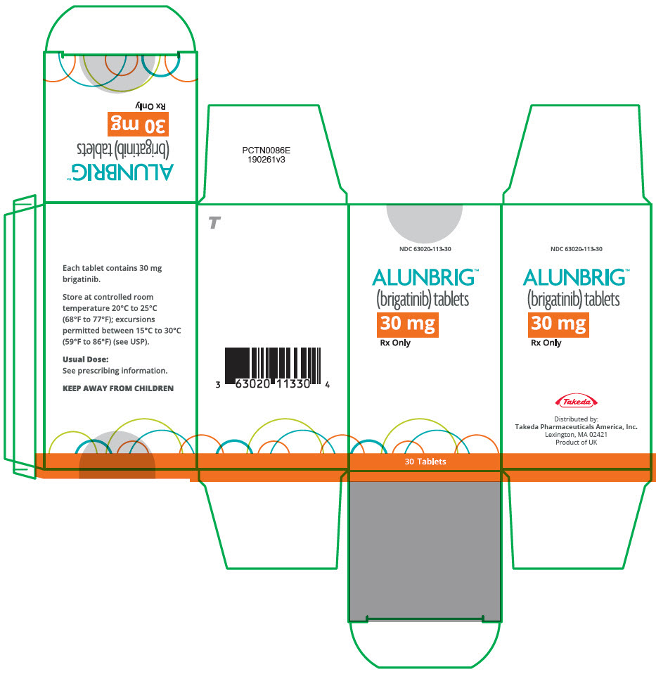 Rx Item-Alunbrig brigatinib 180 Mg Tab 30 By Takeda Pharmaceuticals/Alunbri