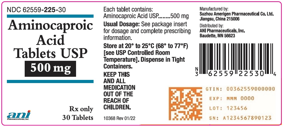 Rx Item-Aminocaproic 500 Mg Gen Amicar Tab 30 By Ani Pharmaceuticals USA 