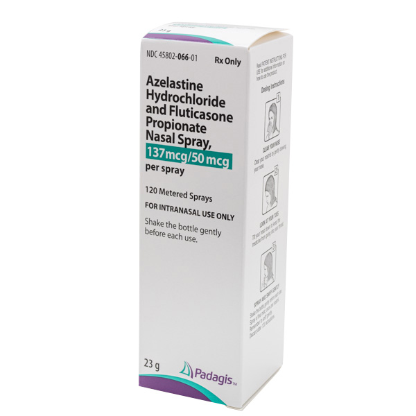 Rx Item-Azelastine-Fluticasone Nasal Spray Pump 137-50 Mc By Perrigo ...