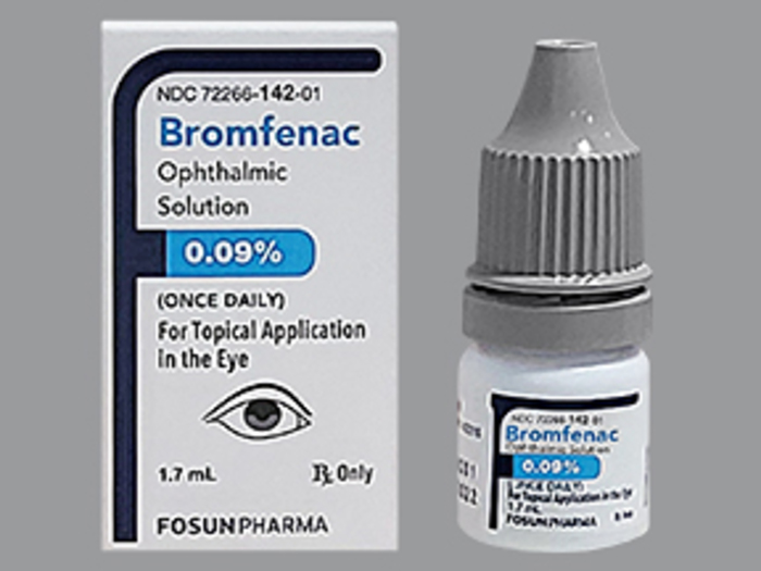 Rx Item-Bromfenac 0.09% Drp 1.7 By Fosun Pharma USA Gen Bromday