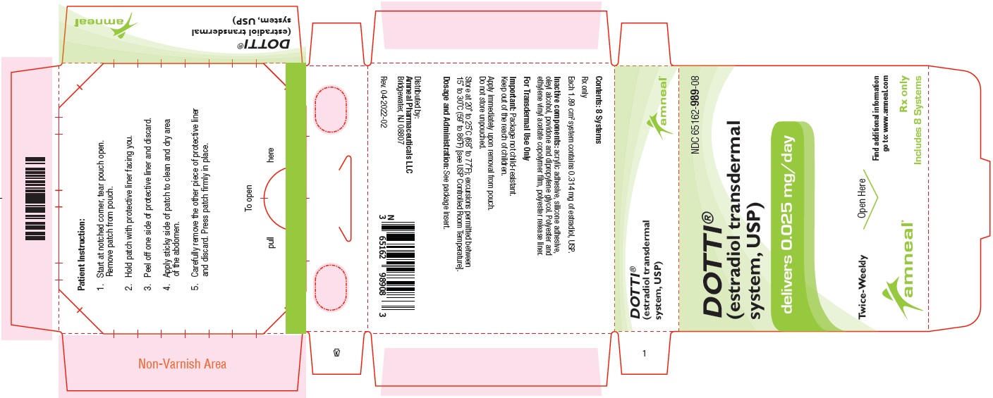 '.Dotti  .025MG/24H  PAT 8 By Amneal Pharm.'