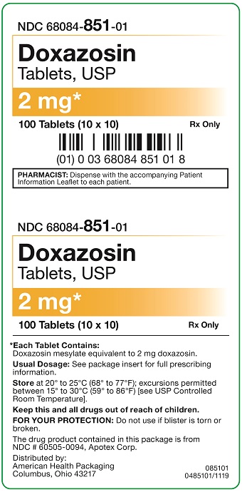 '.Doxazosin Ahp 2 Mg Tab 100 By .'