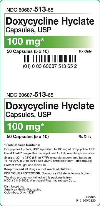 '.Doxycycline Hyclate AHP 100 Mg.'