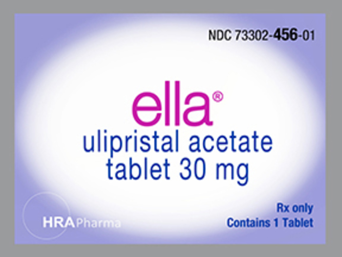 Rx Item-Ella 30 Mg ulipristal acetate Tab By Hra Pharma America