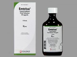 Rx Item-Emtriva emtricitabine Oral 10 Mg/Ml Sol 170 By Gilead Sciences 