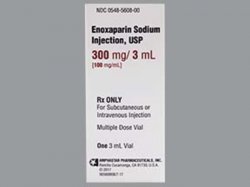 Rx Item-Enoxaparin Sodium 300Mg/3Ml Vial 3 By Amphastar Pharmaceutical 