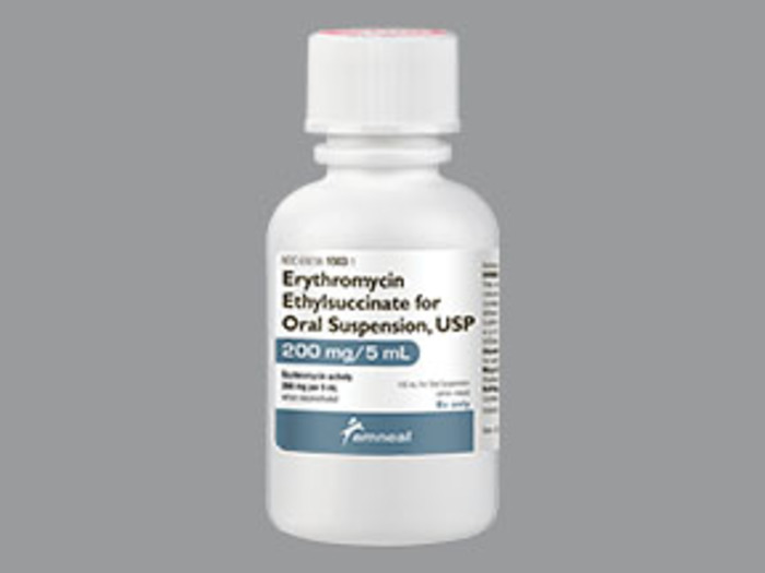 Rx Item-Erythromycin 200 Mg/5Ml Grn 5 By Amneal Pharmaceuticals USA 