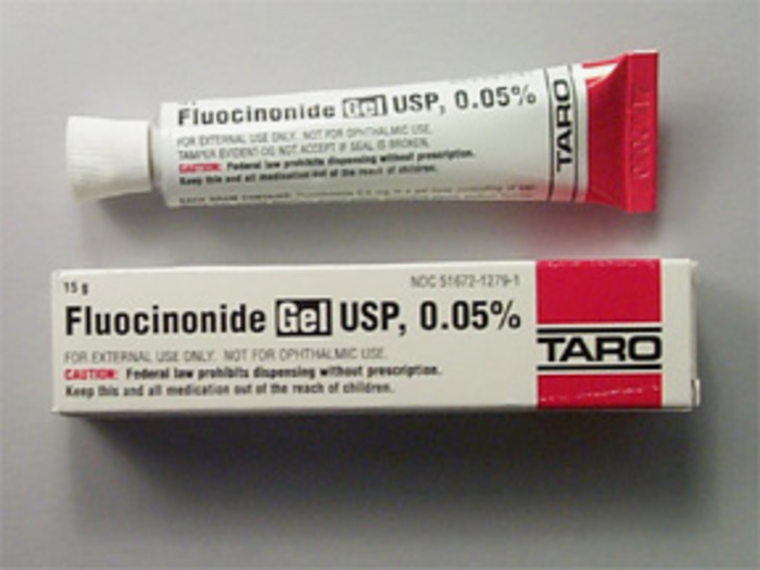 Rx Item-Fluocinonide 0.05% Gel 15 By Taro Pharmaceuticals Gen Lidex