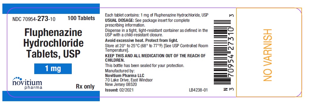'.Fluphenazine  1 MG TAB 100 By Novitium P.'