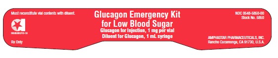 Rx Item-Glucagon Emergency Kit 1 Mg Vial 1 By Amphastar Pharmaceutical 