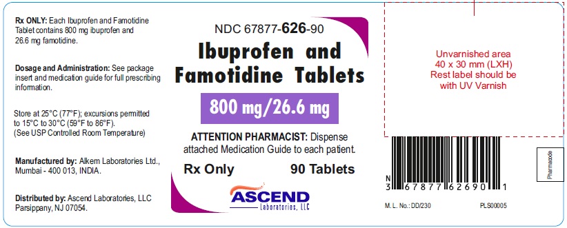 Rx Item-Ibuprofen-Famotidine 800-26.6Mg Tab 90 By Ascend Gen Duexis