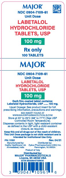 Rx Item-Labetalol Hcl 100 Mg Tab 100 By Major Pharm UD Gen Trandate, Normodyne