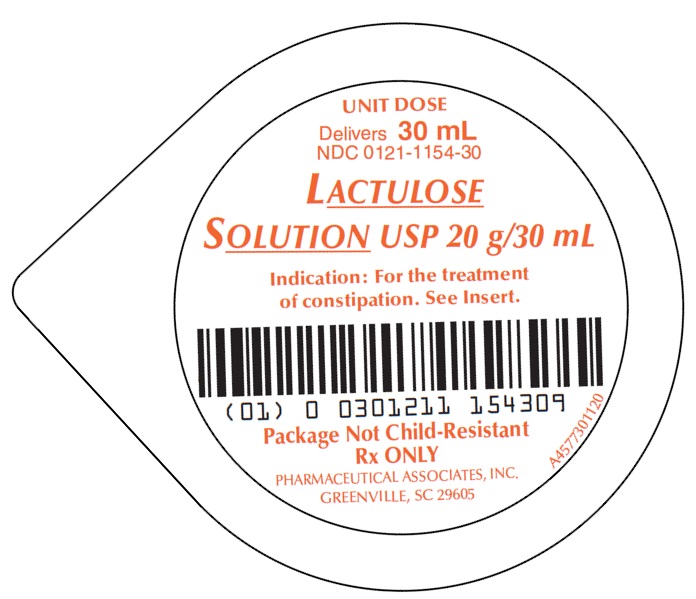 Rx Item-Lactulose 20 G/30 Ml Sol 100X30 By Pharmaceutical Assoc 