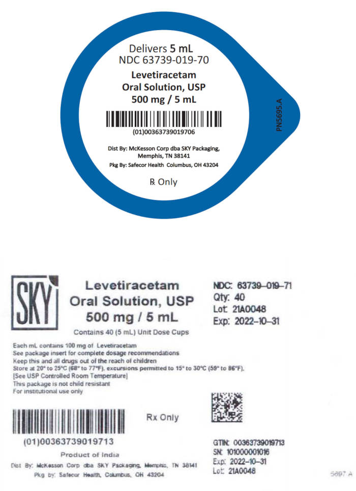 Rx Item-Levetiracetam 500 Mg/5Ml Sol 40X5 By Mckesson Gen Keppra UD