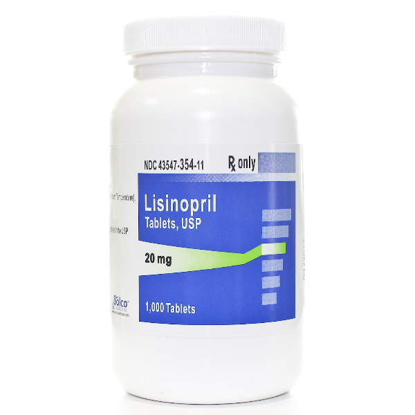 '.Lisinopril Ws 20 MG   TAB 1000.'