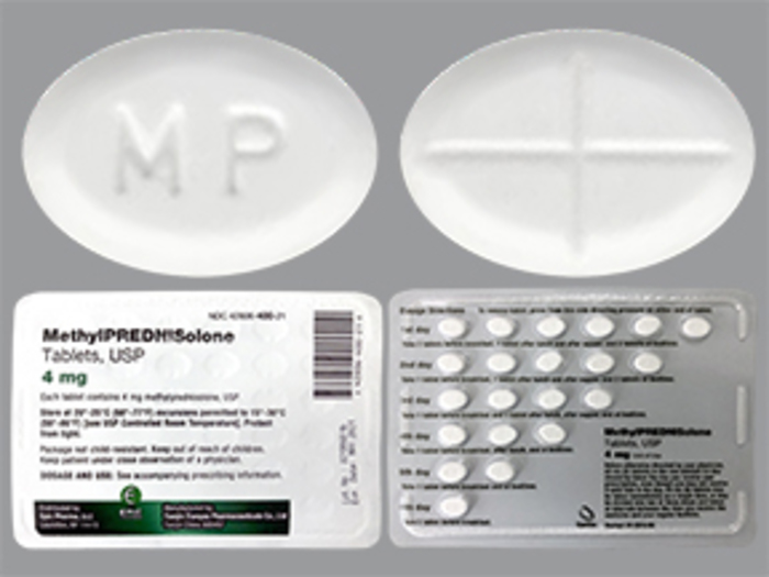 Rx ItemMethylprednisolone 4 Mg Dosepack 21 tab By Epic Pharma Gen Medrol