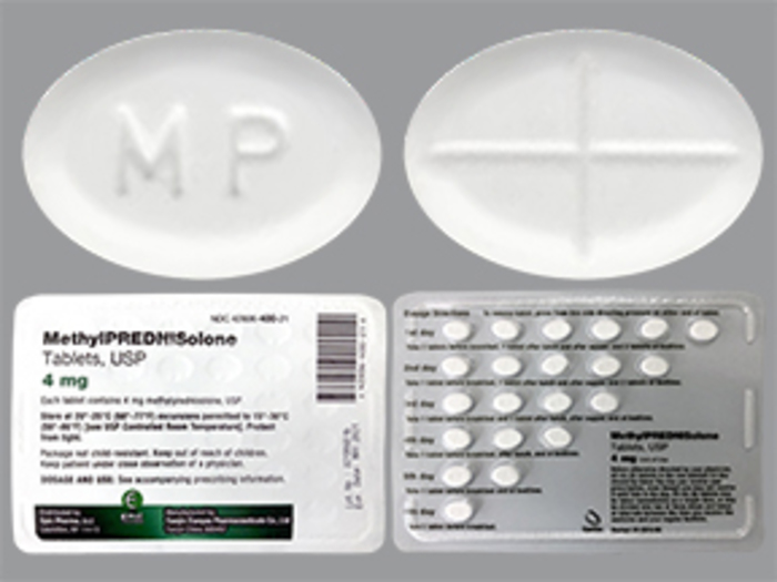 Rx Item-Methylprednisolone 4 Mg Dosepack 21 tab By Epic Pharma Gen Medrol