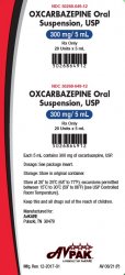 Rx Item-Oxcarbazepine 300 Mg/5Ml Sus 20X5 By Avkare USA UD GEN OXTELLAR