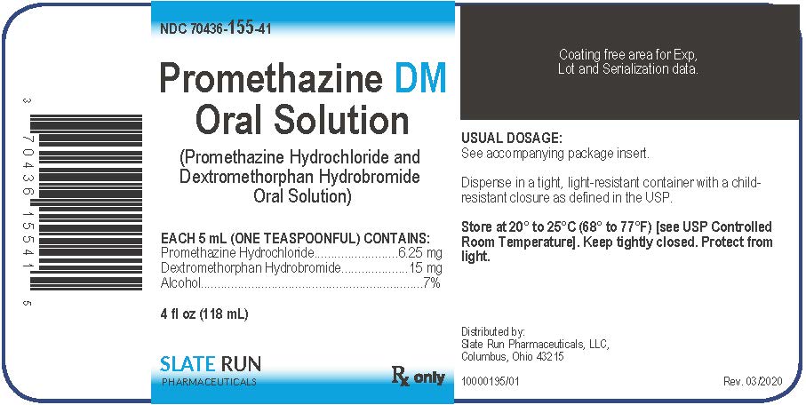 Rx Item-Promethaz Dm 6.25-15/5 Syr 118 By Slate Run Pharmaceuticals USA 