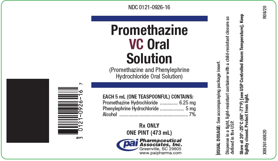 Rx Item-Promethaz VC 5-6.25Mg/5 Syr 473 By Pharmaceutical Assoc 