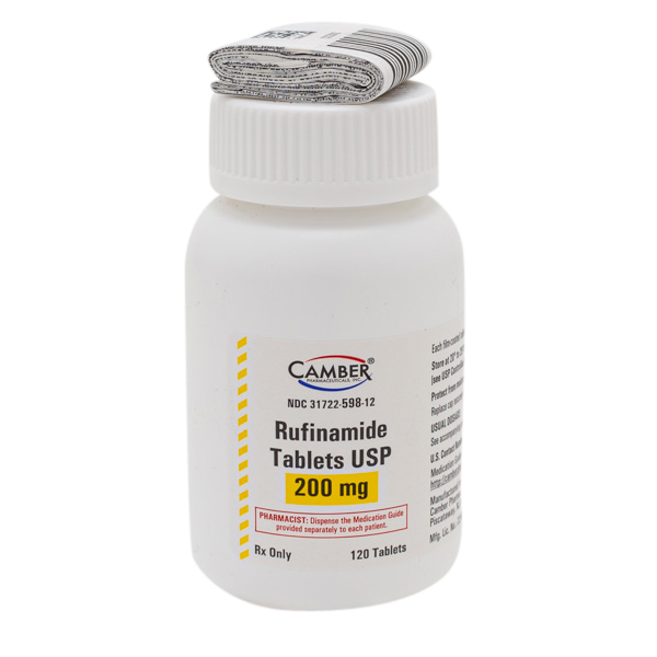 Rx Item-Rufinamide 200 Mg Tab 120 By Camber Pharmaceuticals Gen Banzel