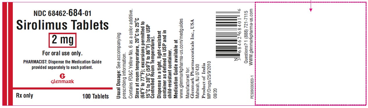 Rx Item-Sirolimus 2 Mg Tab 100 By Glenmark Pharmaceuticals gen Rapamune