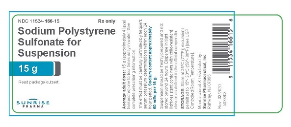 Rx Item-Sodium Polystyrene Sulfonate Powder By Sunrise Pharma Gen Kayexalate