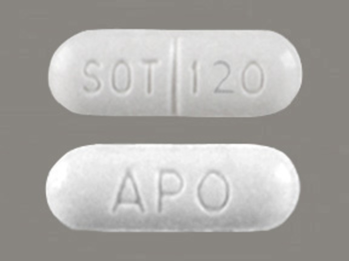 Rx Item-Sotalol Hcl 120 Mg Tab 50 By Avkare USA Gen Betapace