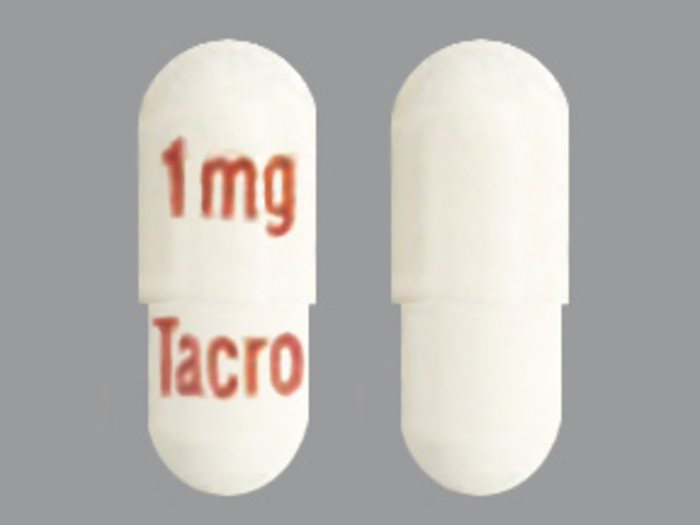Rx Item-Tacrolimus 1 Mg Cap 100 By Ascend Laboratories USA Gen Prograf