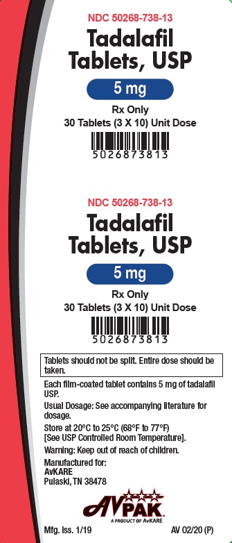 Rx Item-Tadalafil 5 Mg Tab 30 By Avkare USA Gen Cialis Unit Dose Package