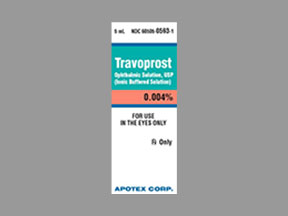 Rx Item-Travoprost 0.004 % Drp 5ml By Apotex Corp gen Travatan