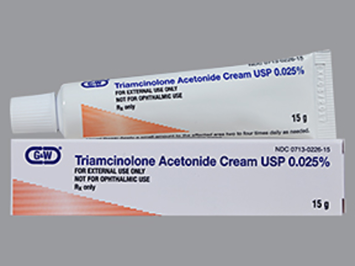 Rx Item-Triamcinolone 2.5% % Crm 15 By Cosette Pharmaceuticals USA Gen Kenalog