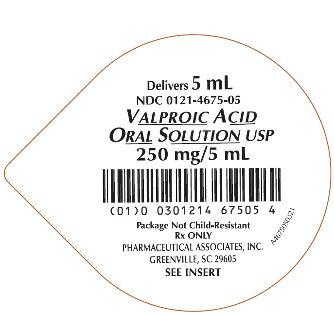 Rx Item-Valproic Acid 250 Mg/5Ml Sol 100X5 By Pharma Assoc Gen Depakene