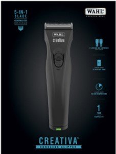 Creativa 5-in-1 Cordless Lithium Clipper Kit, Black By Wahl Clipper Corp