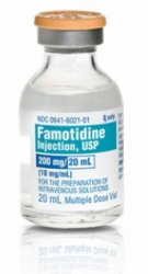 Famotidine Injection 10mg/mL, 20mL By West-Ward 