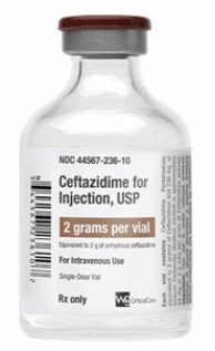 Ceftazidime Injection 2 gm/Vial By WG Critical Care