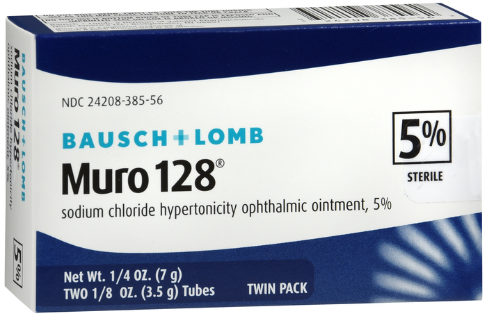 Muro-128 5% Corneal Edema Oint 2X 3.5Gm