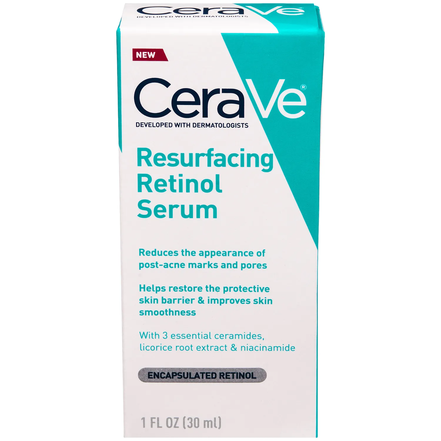 Pack of 12-Cerave Resurfacing Retinol Serum Liquid 1 oz by Loreal