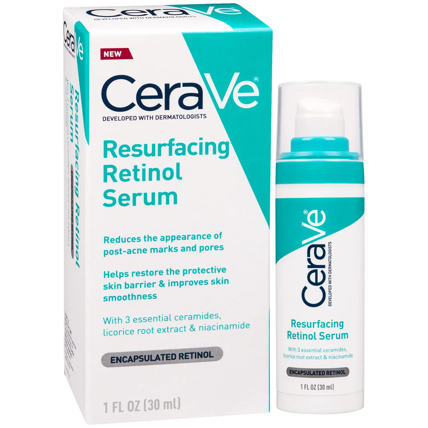 Cerave Resurfacing Retinol Serum Liquid 1 oz by Loreal